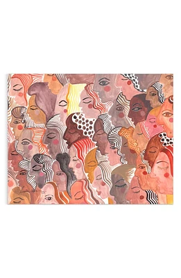 Justina Blakeney In Chorus Art Print in White Multi at Nordstrom, Size 8X10