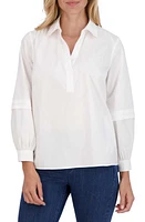 Foxcroft Frankie Poplin Shirt at Nordstrom,