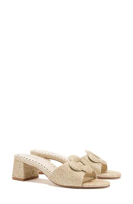 Larroudé Flora Slide Sandal Gold at Nordstrom,