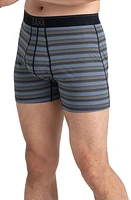 SAXX Quest Quick Dry Mesh Slim Fit Boxer Briefs Solar Stripe- Twilight at Nordstrom,