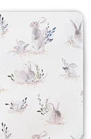 Oilo Cottontail Jersey Crib Sheet in Stone at Nordstrom