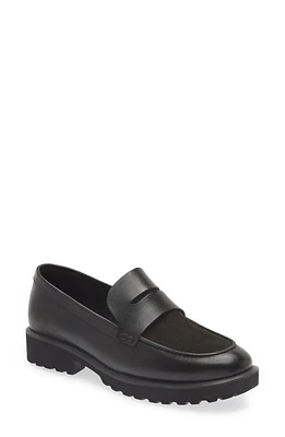 Cole Haan Newburg Platform Penny Loafer in Black at Nordstrom, Size 10