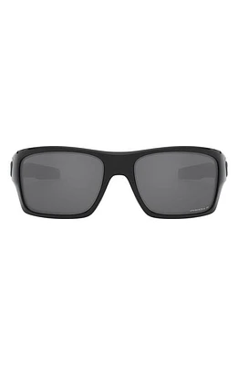 Oakley Turbine 65mm Polarized Sunglasses in Black at Nordstrom