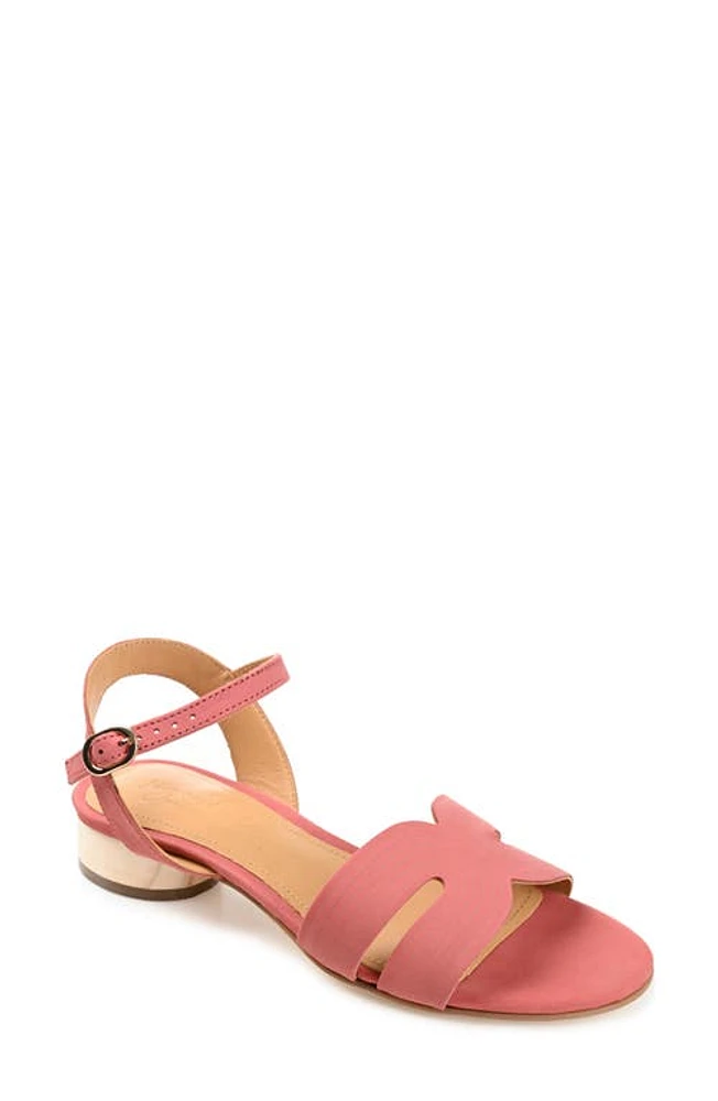 Journee Signature Starlee Ankle Strap Sandal at Nordstrom,