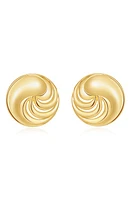 Luv AJ The Leila Stud Earrings in Gold at Nordstrom