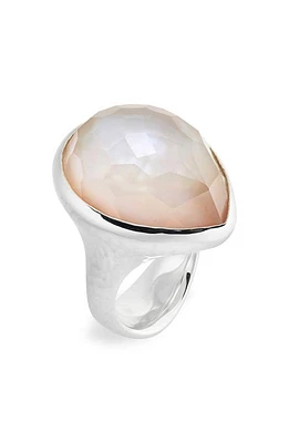 Ippolita Wonderland Cocktail Ring in Silver/Brown Shell at Nordstrom, Size 7