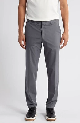 BOSS Genius Tapered Leg Pants Medium Grey at Nordstrom,