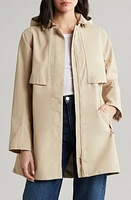 Helly Hansen Lilja Waterproof Raincoat Khaki /Sand at Nordstrom,