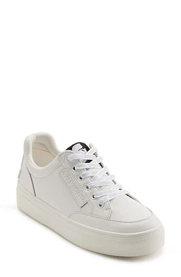 Karl Lagerfeld Paris Calico Logo Sneaker Bright White at Nordstrom,