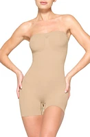 SKIMS Seamless Sculpt Strapless Shortie Bodysuit at Nordstrom,