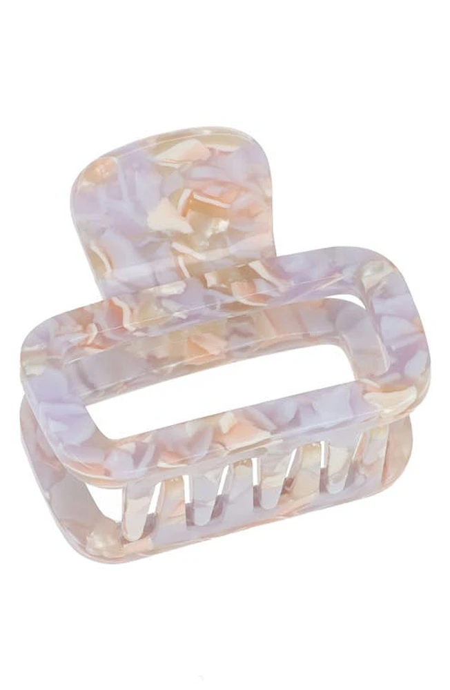 L. Erickson Opal Square Claw Clip in Purple at Nordstrom