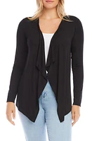 Karen Kane Poppy Draped Open Front Cardigan at Nordstrom,