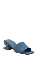 Katy Perry The Gemm Stud Slide Sandal Blue Denim at Nordstrom,