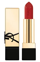 Yves Saint Laurent Rouge Pur Couture Caring Satin Lipstick with Ceramides in Rouge Provocation at Nordstrom