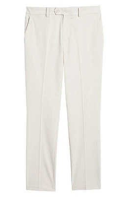 J. Lindeberg Vent Flat Front Performance Golf Pants Moonbeam at Nordstrom, X 32