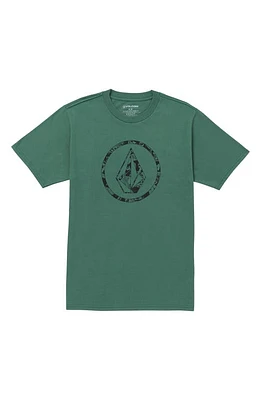 Volcom Circle Stone Graphic T-Shirt Fir Green at Nordstrom,