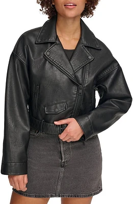 levi's Faux Leather Moto Jacket at Nordstrom,