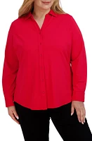 Foxcroft Mary Button-Up Blouse at Nordstrom,