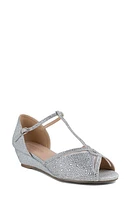 Paradox London Pink Janelle Wedge Sandal Silver at Nordstrom,