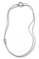 John Hardy Classic Chain Knot Layered Rope Necklace in Silver at Nordstrom