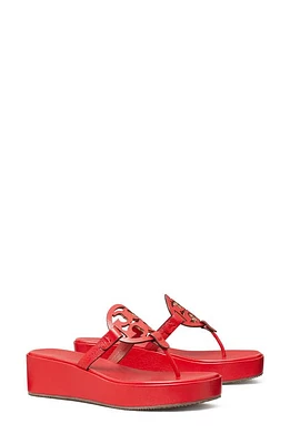 Tory Burch Miller Platform Wedge Thong Sandal at Nordstrom,