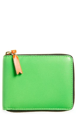 Comme des Garçons Wallets Super Fluo Wallet in Green at Nordstrom