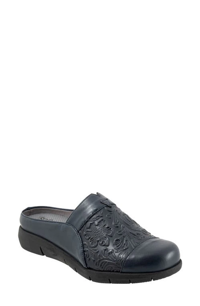 SoftWalk San Marcos Tooling Mule Navy at Nordstrom,