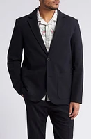 Wax London Fintry Black Seersucker Sport Coat at Nordstrom,