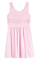 Love, Fire Kids' Knit Bodice Dress Bonbon at Nordstrom,