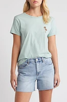 Roxy Palm Springs Cotton Graphic T-Shirt Blue Surf at Nordstrom,