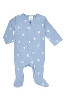 aden + anais Comfort Knit Footie Blue Moon at Nordstrom, M