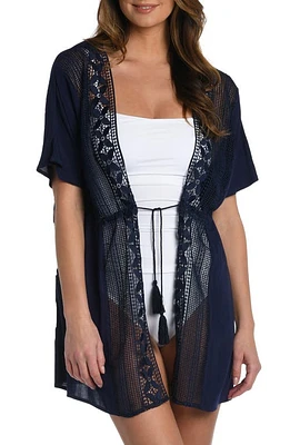 La Blanca Coastal Cover-Up Wrap Indigo at Nordstrom,