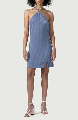 HONOR THE GIFT Retro Halter Dress Blue at Nordstrom,