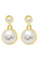 Dean Davidson Signature Freshwater Pearl Drop Earrings in Pearl/Gold at Nordstrom