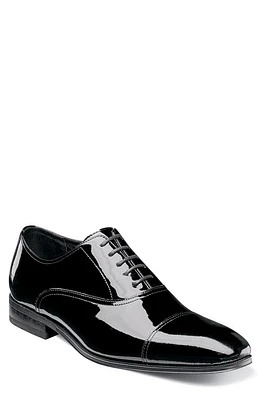 Florsheim Tux Cap Toe Oxford Black Patent Leather at Nordstrom,