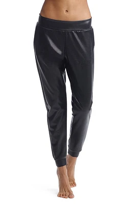 Commando Faux Leather Jogger Pants in Black at Nordstrom, Size Large