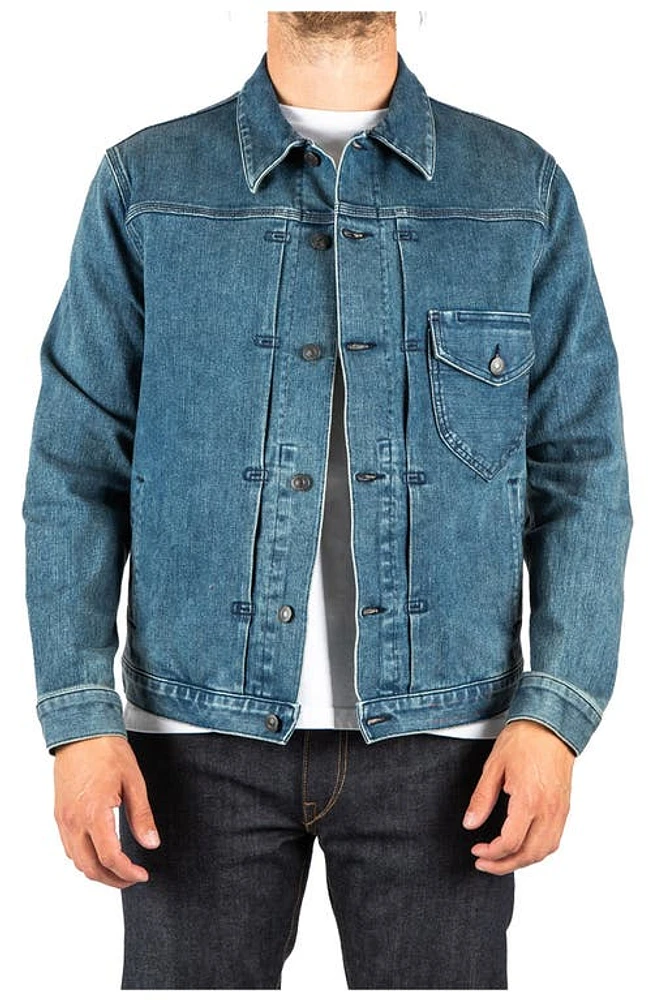 HIROSHI KATO The Blade Denim Jacket Hayley at Nordstrom,