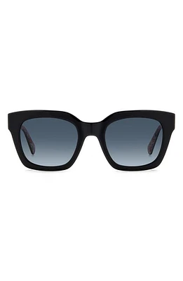 Kate Spade New York camryns 50mm gradient polarized square sunglasses in Oxford at Nordstrom