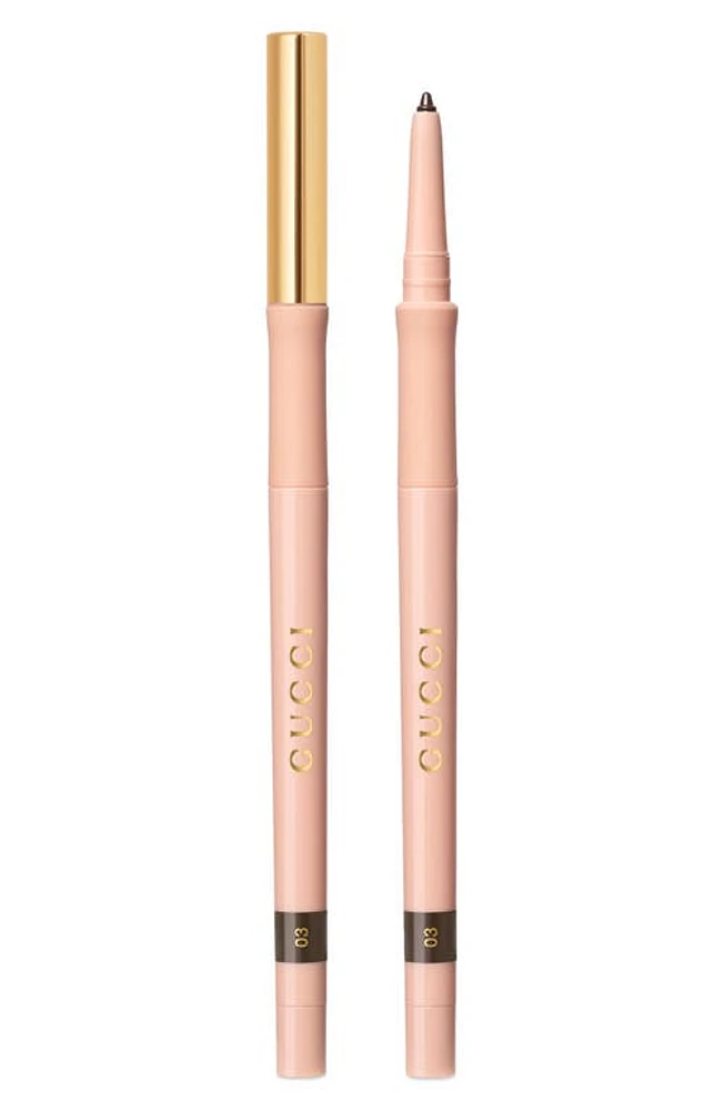 Gucci Stylo Contour des Yeux Kohl Eyeliner Pencil in Chocolat at Nordstrom