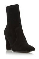 Dune London Opticals Stretch Bootie Black at Nordstrom,