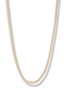 Argento Vivo Sterling Silver Mesh Chain Necklace in Gold at Nordstrom