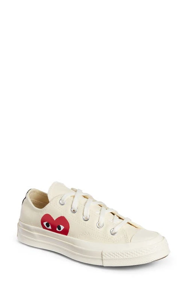 Comme des Garçons PLAY x Converse Chuck Taylor Hidden Heart Low Top Sneaker at Nordstrom