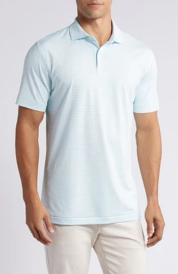 Peter Millar Duet Stripe Performance Golf Polo at Nordstrom,