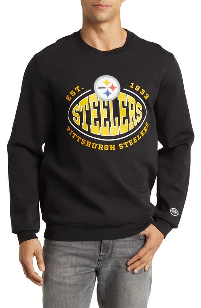 BOSS x NFL Crewneck Sweatshirt Pittsburgh Steelers at Nordstrom