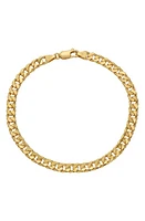 Bony Levy Men's 14k Gold Curb Chain Bracelet in 14K Yellow Gold at Nordstrom, Size 8