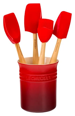 Le Creuset Craft Series Utensil Set in Cerise at Nordstrom