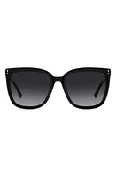 Isabel Marant In Love 57mm Gradient Square Sunglasses in Black/Grey Shaded at Nordstrom