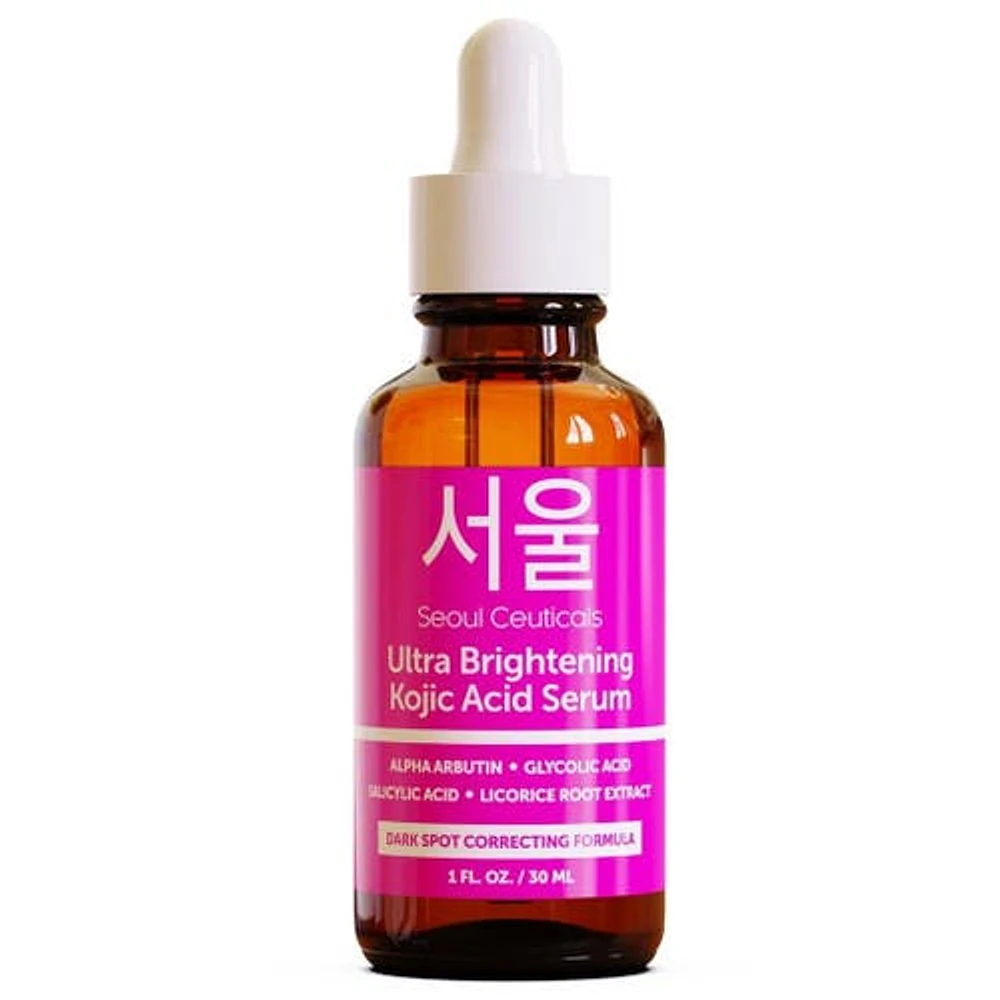 Seoul Ceuticals Korean Skincare Ultra Brightening Kojic Acid Serum in Clear at Nordstrom