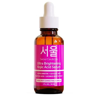 Seoul Ceuticals Korean Skincare Ultra Brightening Kojic Acid Serum in Clear at Nordstrom