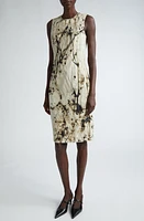 Lafayette 148 New York Harpson Floral Sleeveless Sheath Dress Plaster Multi at